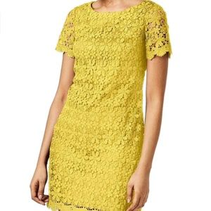 Floral Lace Sheath Dress